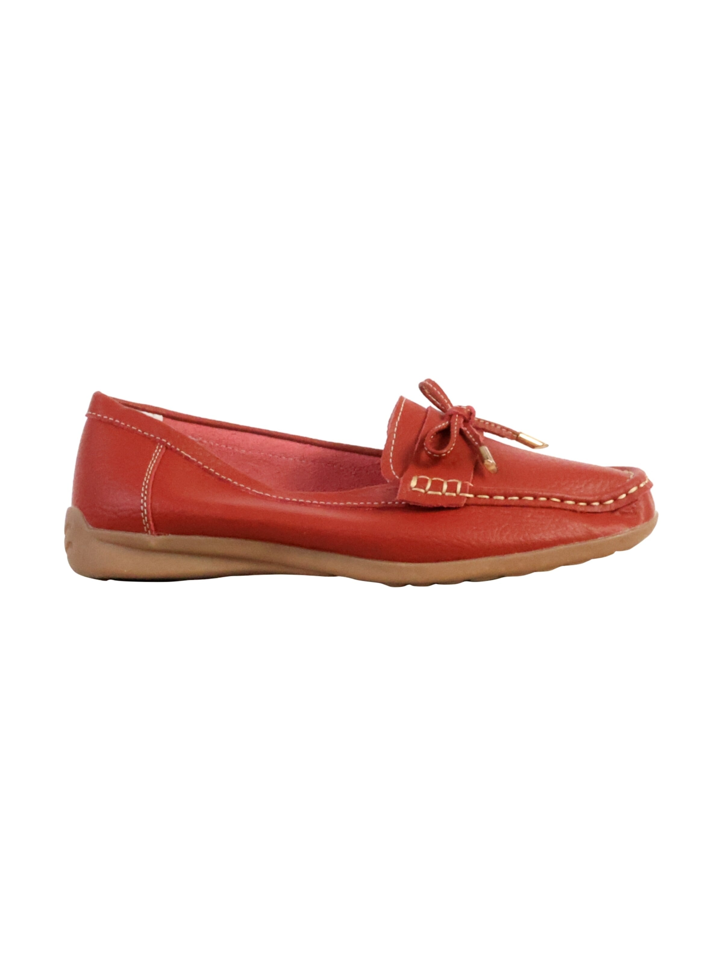 Super Mode - Zapatillas 'LBS-Ledermokassin' en rojo