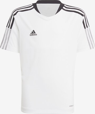 Maglia funzionale 'Tiro 21 ' di ADIDAS PERFORMANCE in bianco: frontale