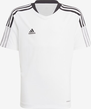 T-Shirt fonctionnel 'Tiro 21 ' ADIDAS PERFORMANCE en blanc : devant