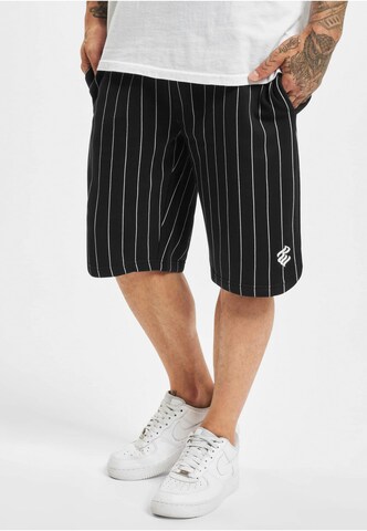 ROCAWEAR Regular Broek in Zwart