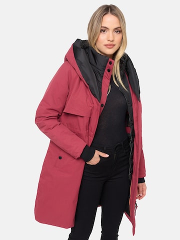 NAVAHOO Raincoat 'Snowelf' in Red