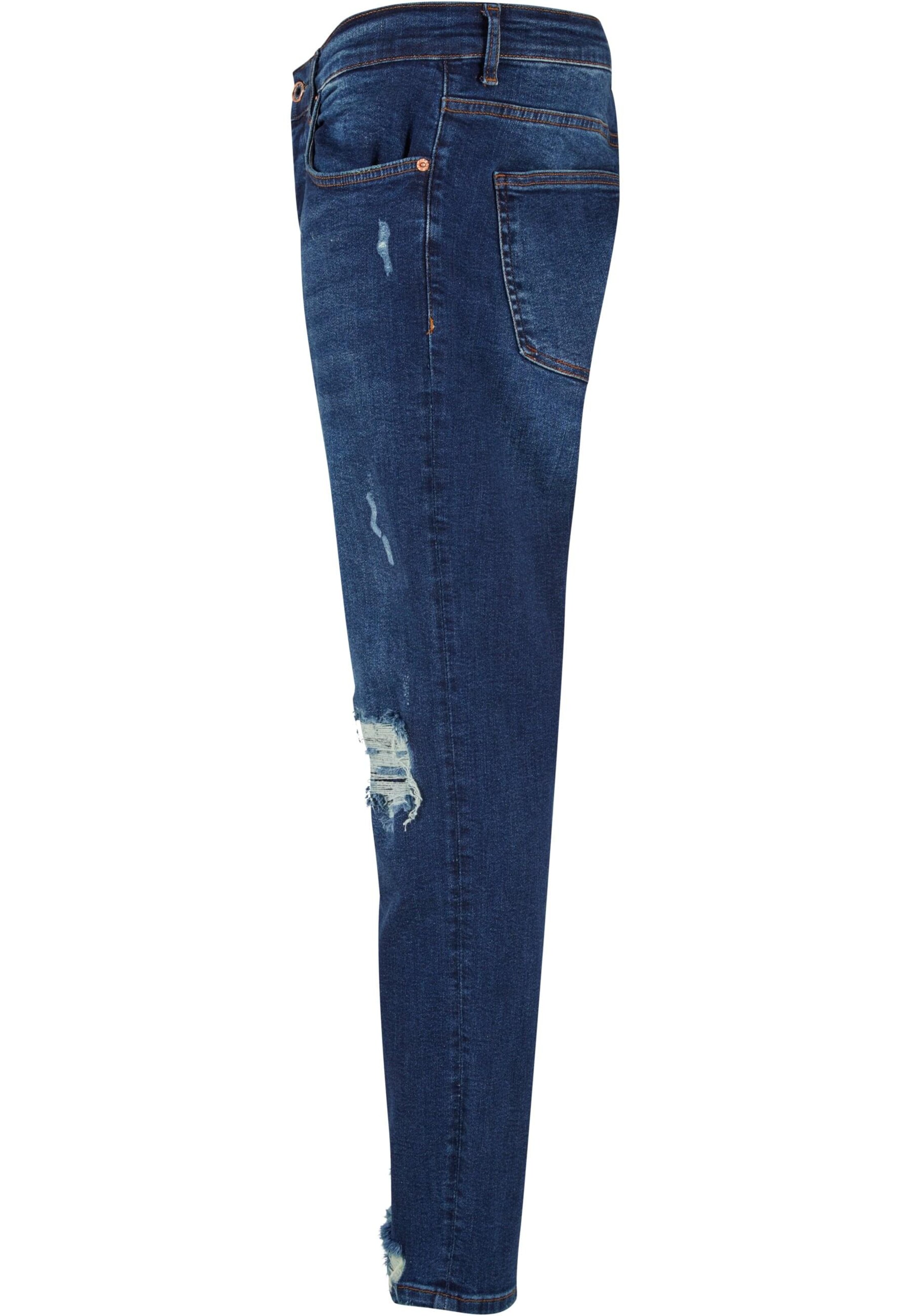 Tapered Jeans di 2Y Premium in blu