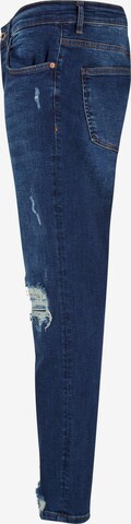2Y Premium Tapered Jeans in Blauw