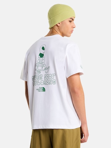 THE NORTH FACE Mezek 'M ALIEN  RELAXED SHORT SLEEVE TEE-GRAPHI' - fehér