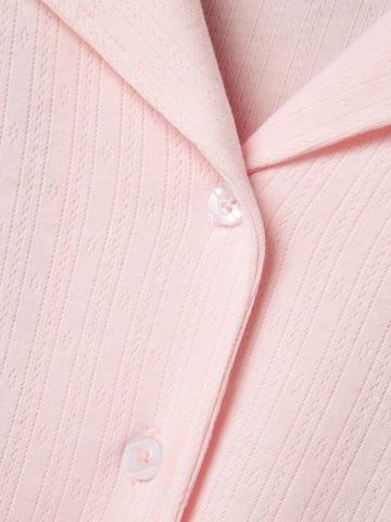 LMTD - Pijama 'Pointelle' en rosa