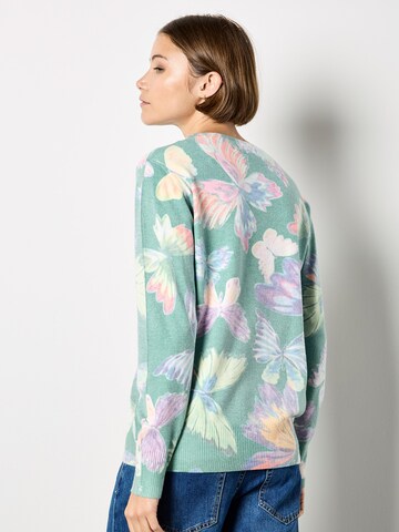 Apricot Pullover in Grün