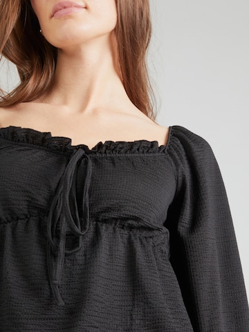 PIECES Blouse 'PCFAY' in Zwart
