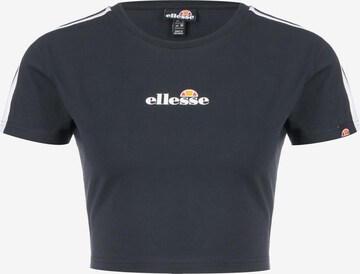Maglietta 'Latus' di ELLESSE in nero: frontale