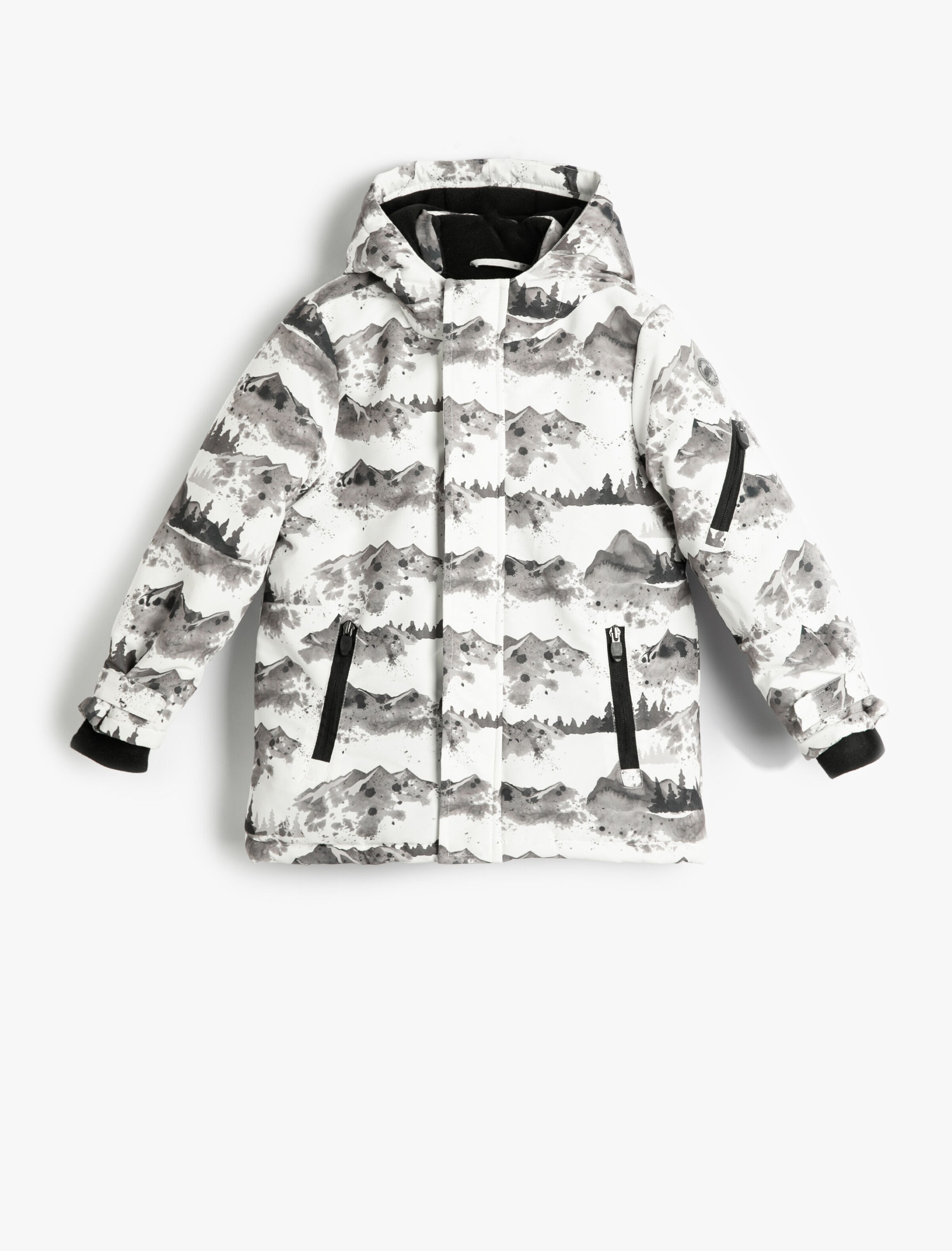 Koton Winterjas in Wit: voorkant