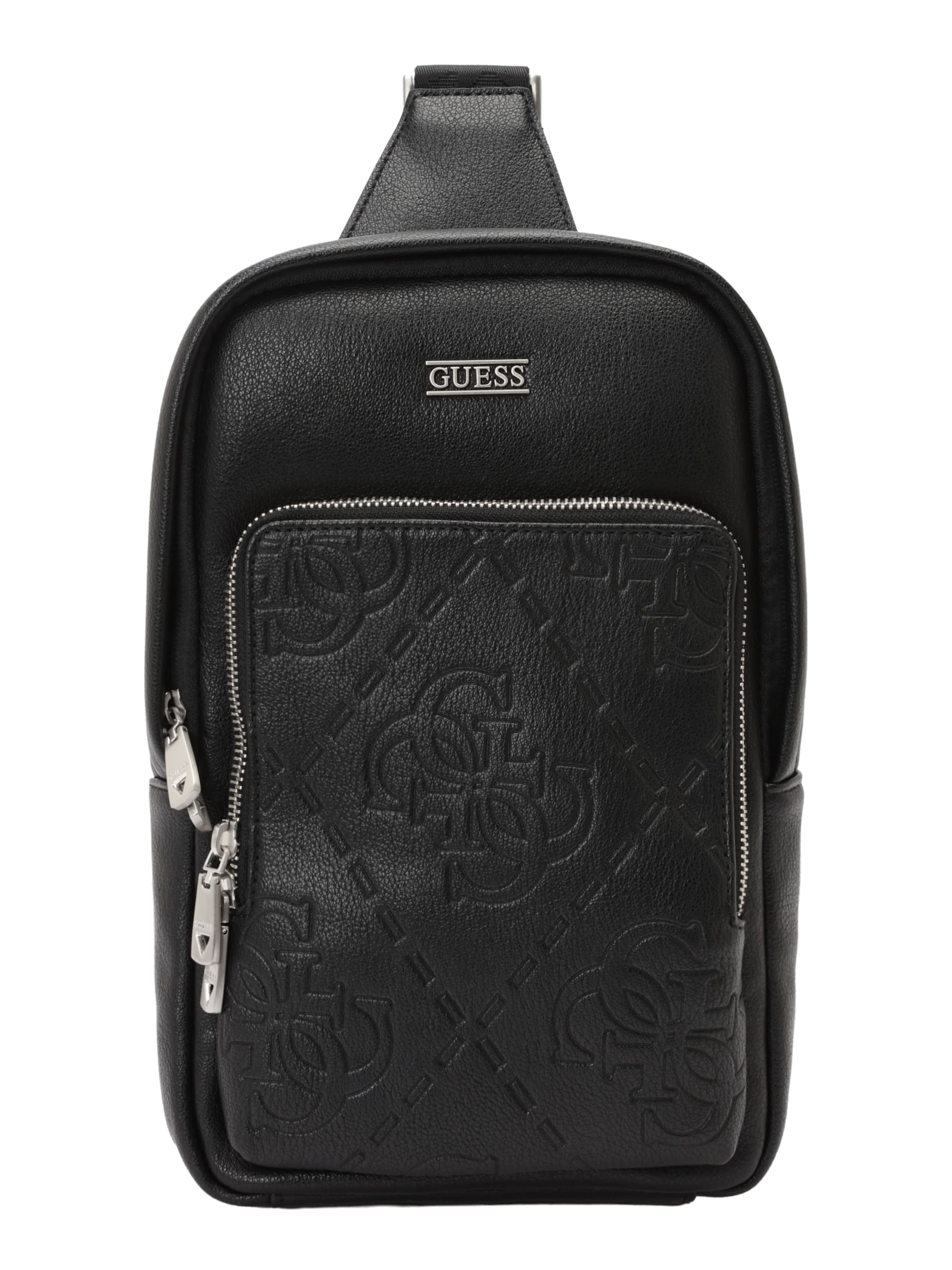 GUESS - Bolso de hombro 'BOSTON CROSSOVER' en negro: frente