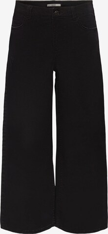 Wide Leg Pantalon ESPRIT en noir : devant