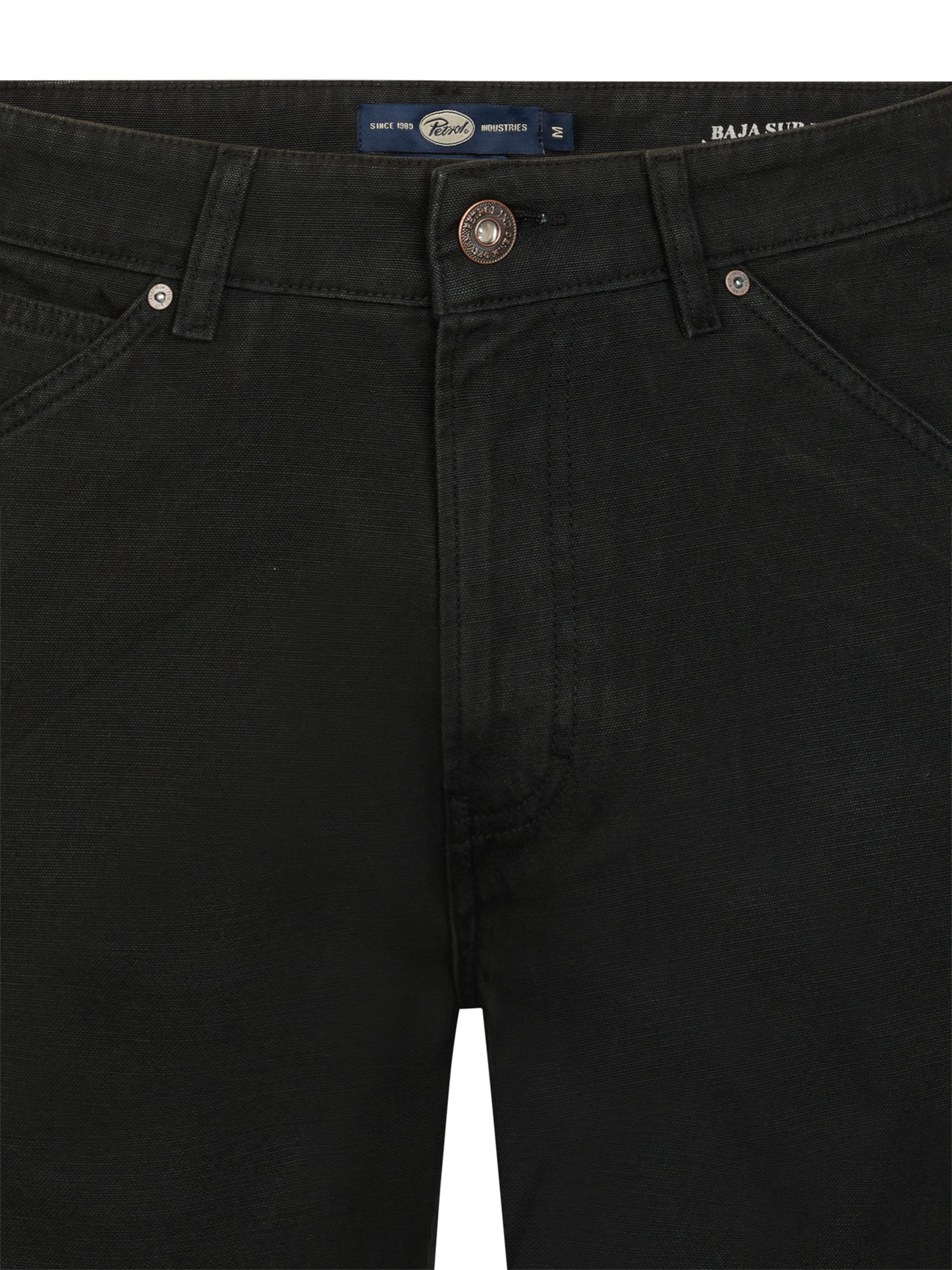 Petrol Industries Обычный Штаны в Черный