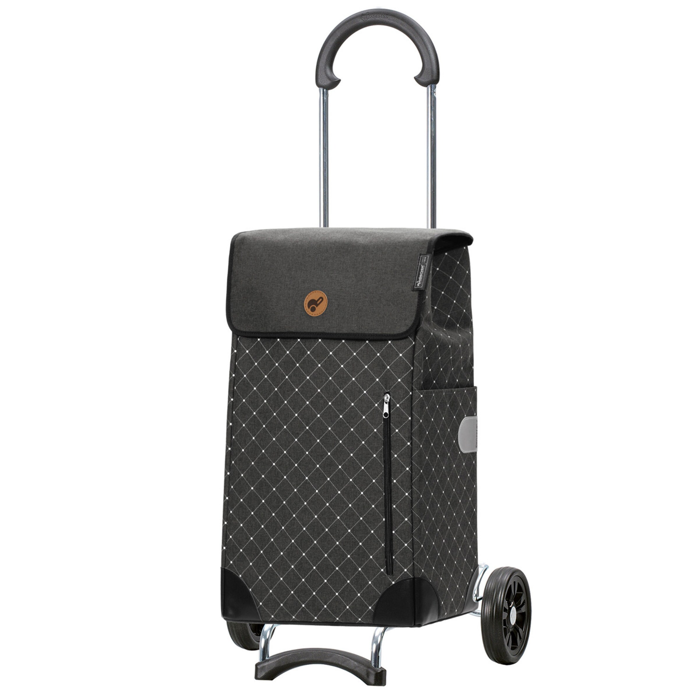 Andersen Shopper Trolley 'Sofia' in Grau: Vorderseite
