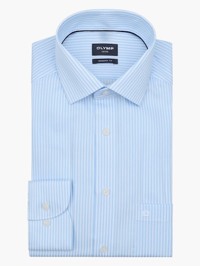 OLYMP Button Up Shirt 'Luxor' in M in Light blue, Item view