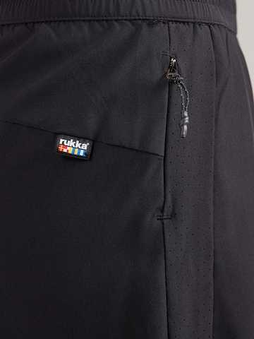juoda Rukka Standartinis Sportinės kelnės 'MAKELA'