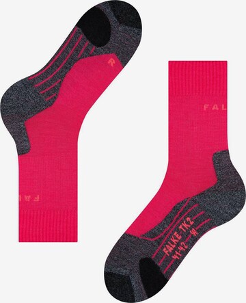 FALKE Athletic Socks in Pink