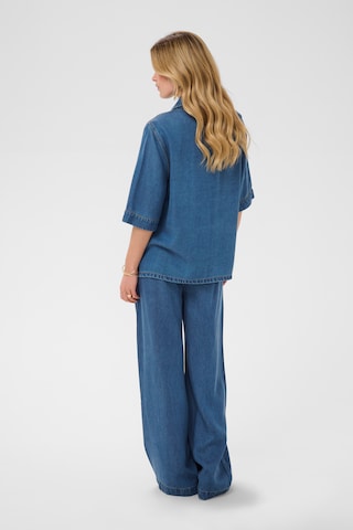 Cream Bluse 'Marelli' i blå