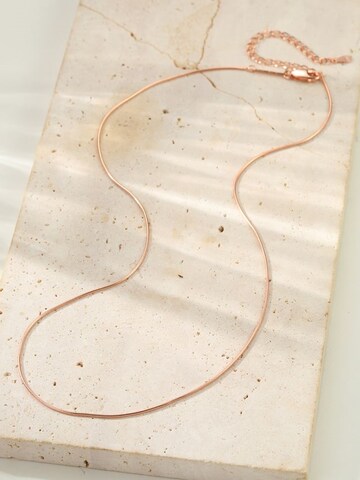 Hey Happiness Kette 'Round Snake' in Gold