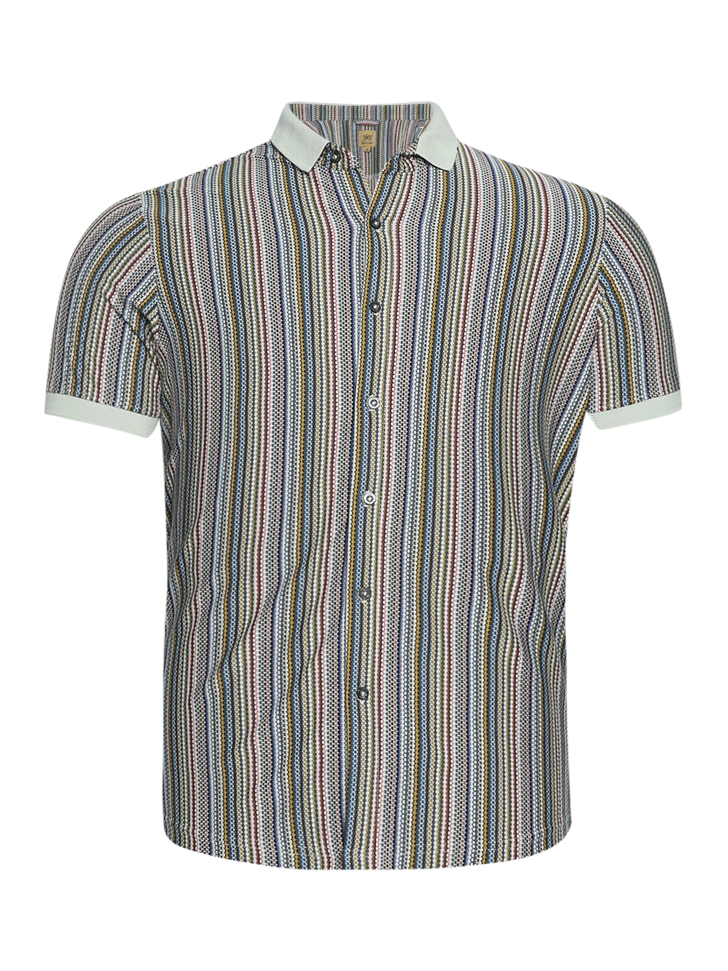 Regular fit Camicia 'Andy' di Campus Sutra in colori misti: frontale