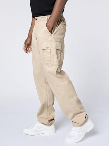 CHIEMSEE Regular Cargo Pants in Beige