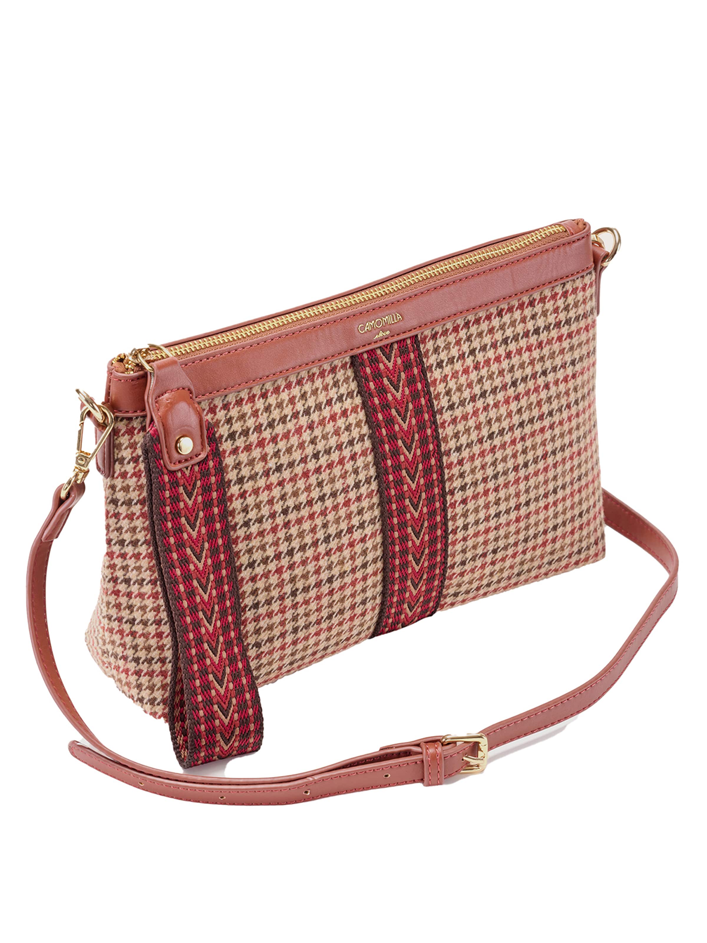 Camomilla Italia Handbag in Beige: front