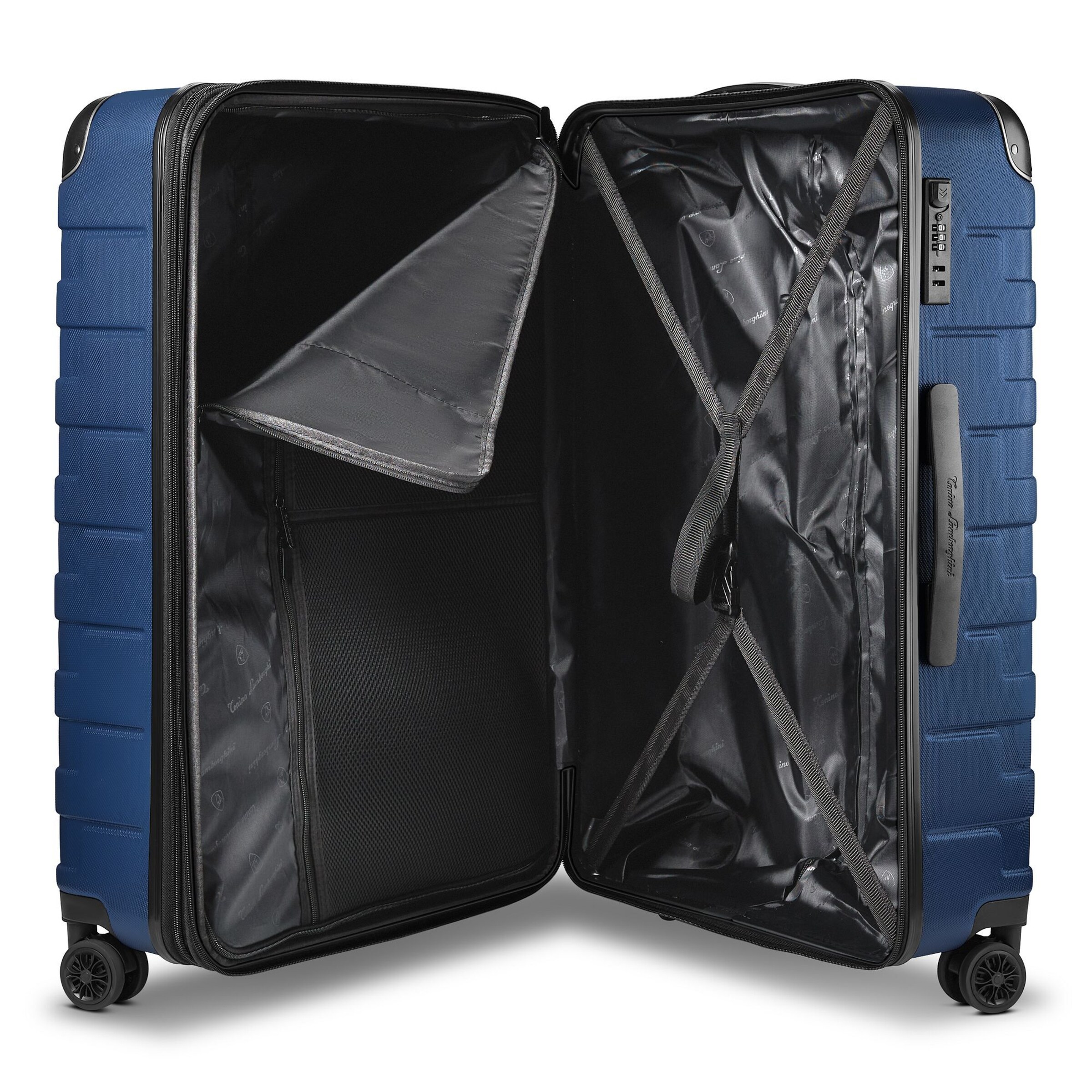 Ensemble de bagages 'Tonino Lamborghini Milano' Tonino Lamborghini en bleu