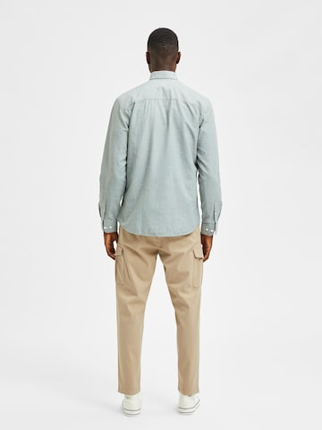 SELECTED HOMME Slim Fit Hemd in Grün