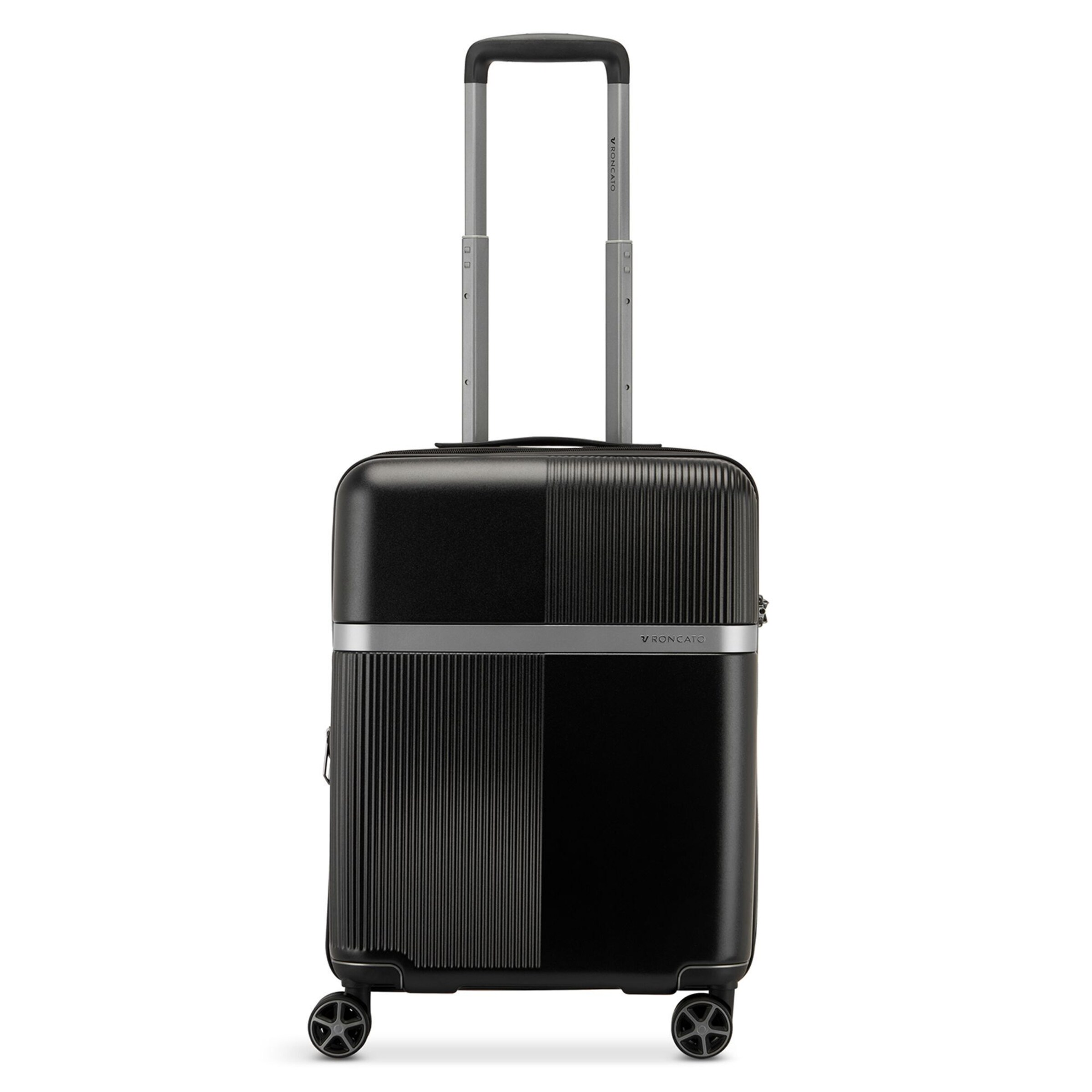 Roncato Trolley in Schwarz: Vorderseite