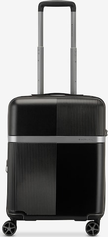 Roncato Trolley in Schwarz: Vorderseite