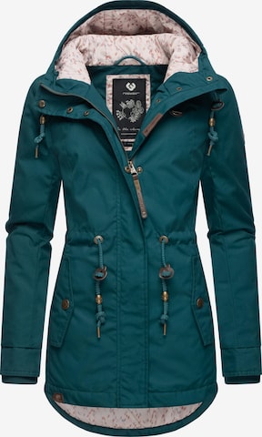 Ragwear Zimní bunda 'Monadis' – zelená: přední strana
