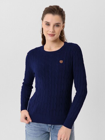 Williot Pullover 'Fuerteventura' in Blau: Vorderseite