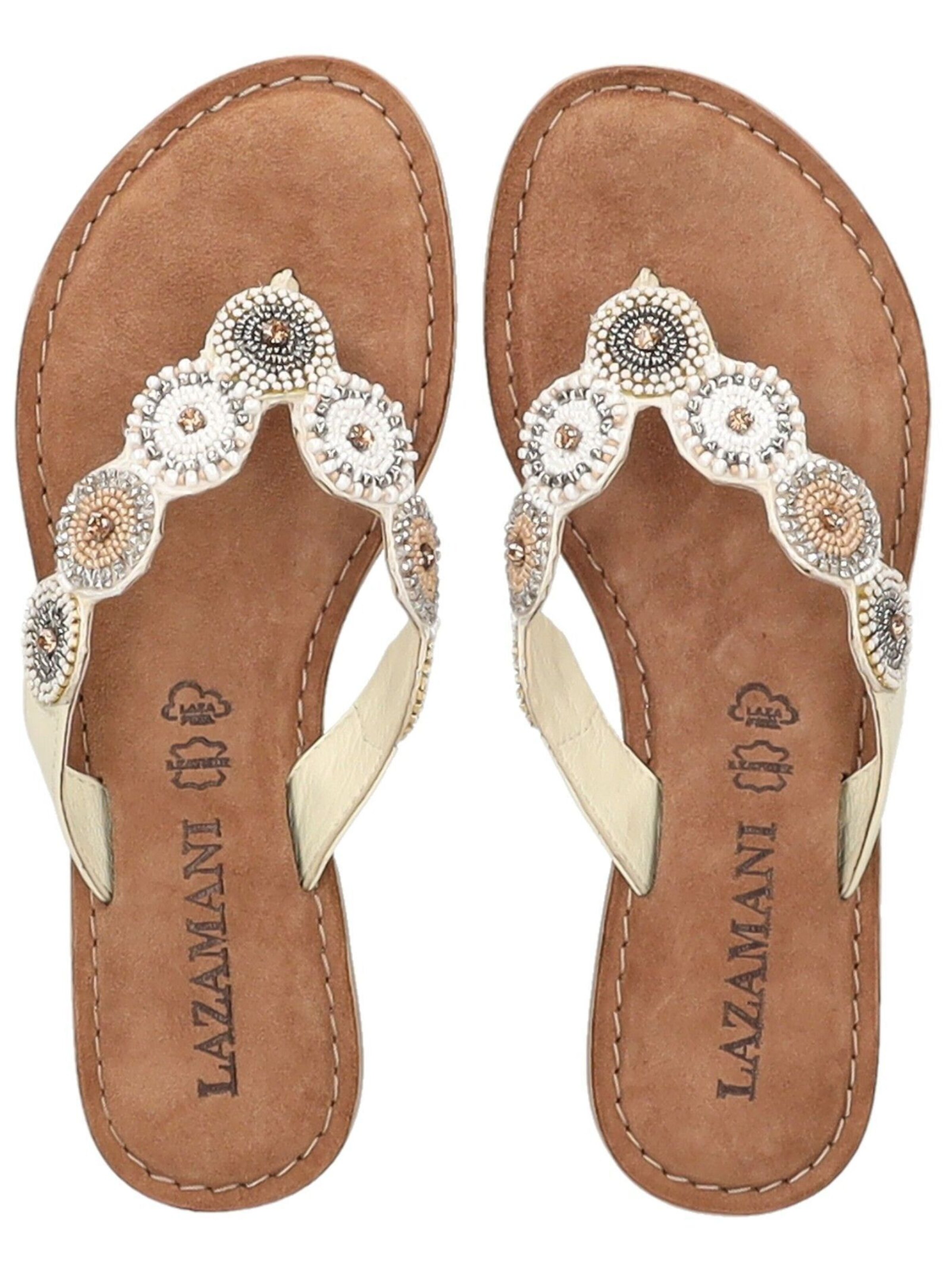 LAZAMANI Mules in White