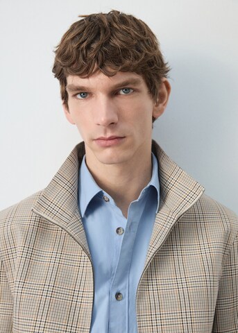 MANGO MAN Between-Season Jacket 'Gabrion' in Grey