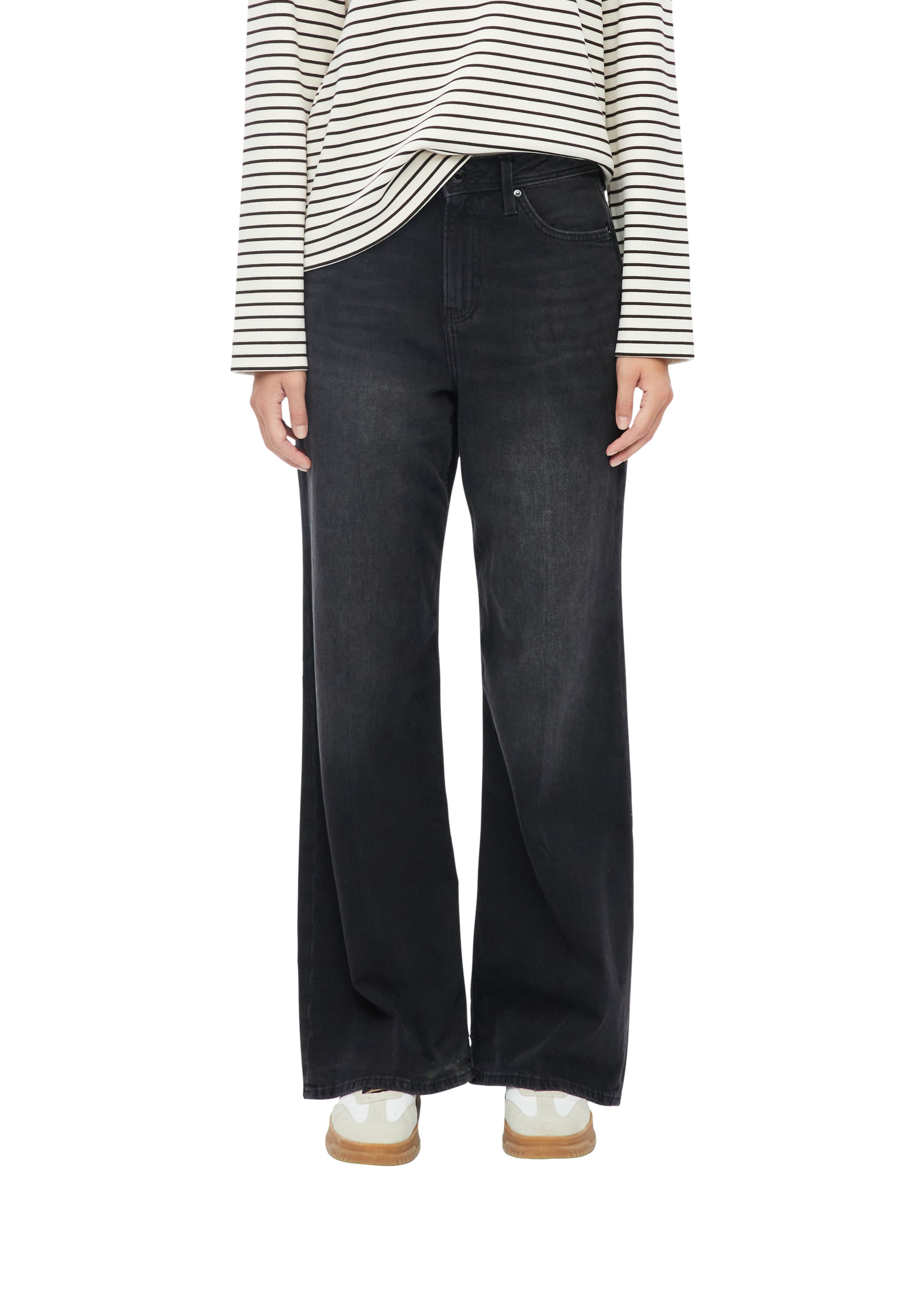 Wide Leg Jean 'Suri' s.Oliver en gris : devant
