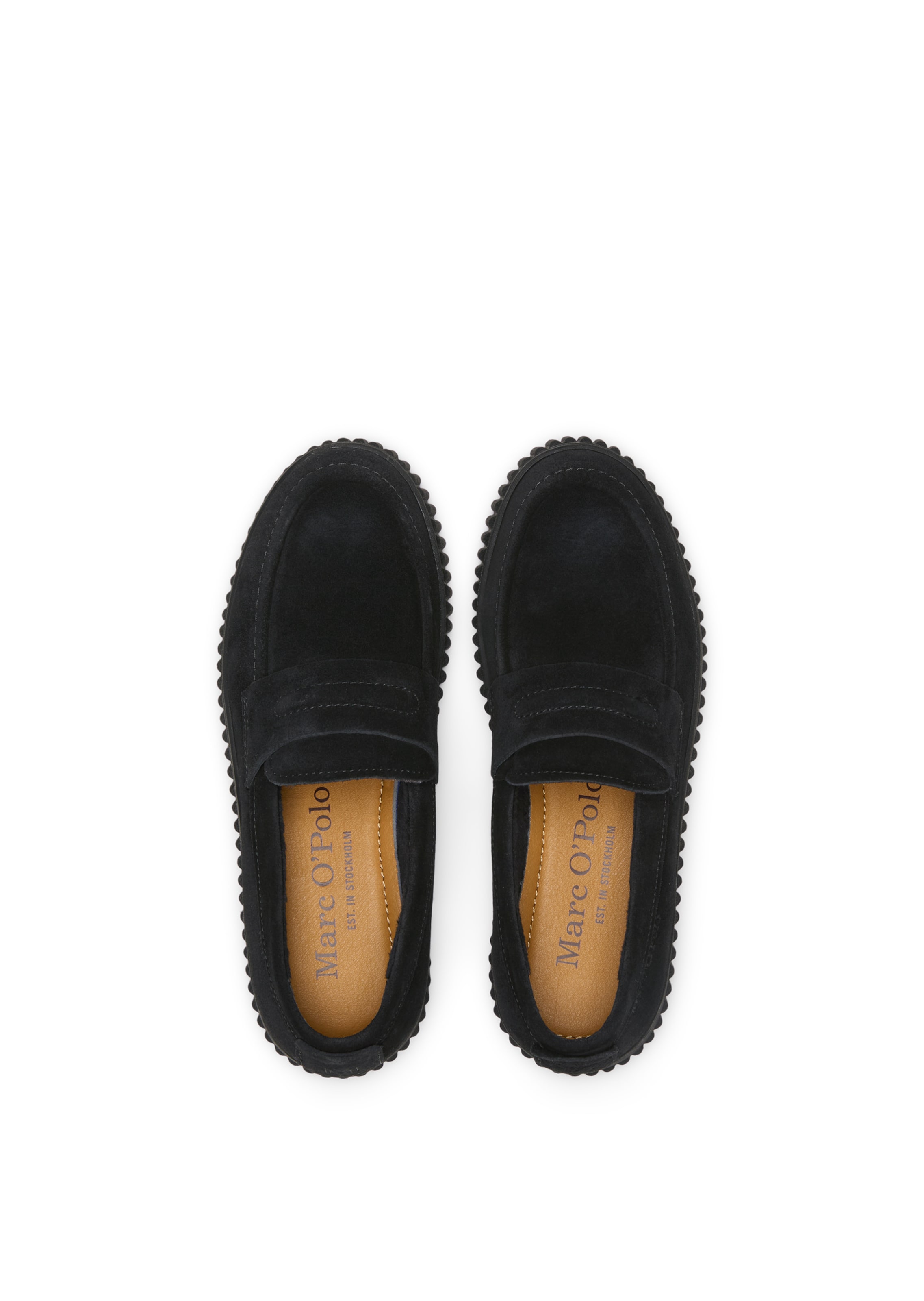 Marc O'Polo Slipper in Schwarz