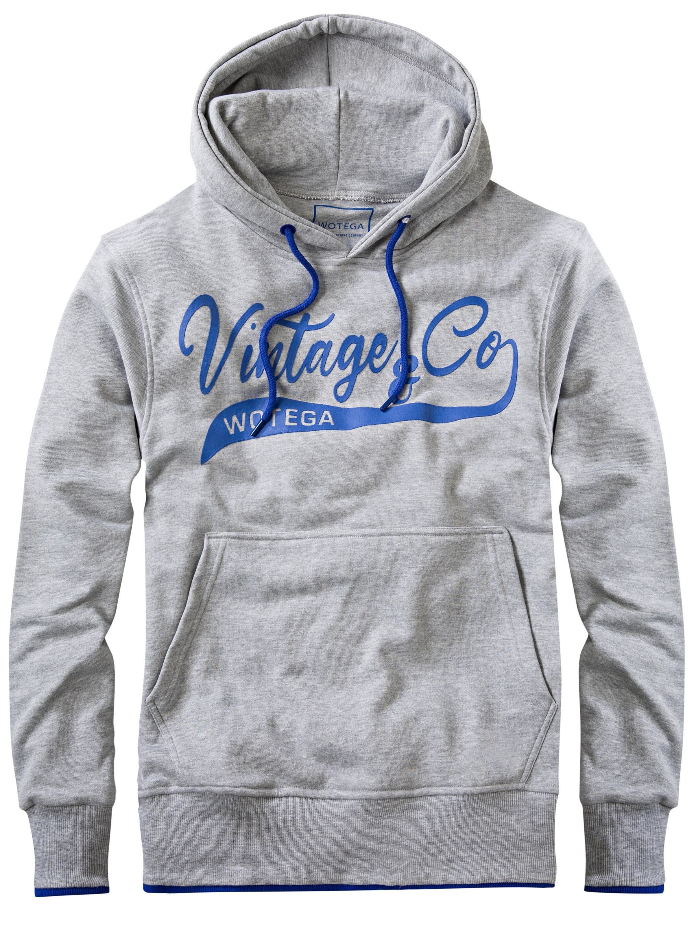 WOTEGA Sweatshirt 'WT Star' in Grey
