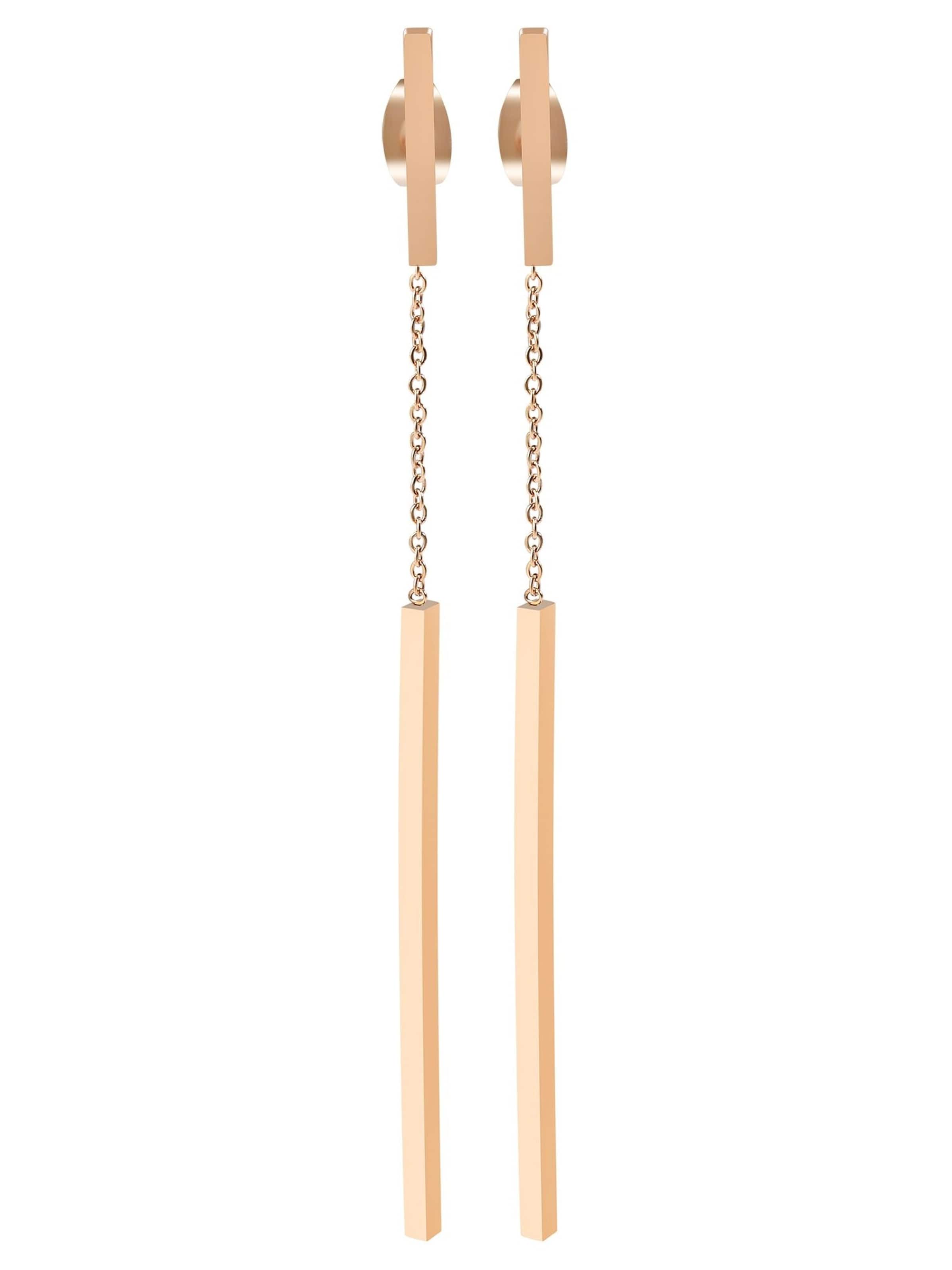 Akzent Earrings 'Vida, langlebig' in Gold