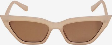 Lunettes de soleil 'SUMMER' ONLY en marron : devant