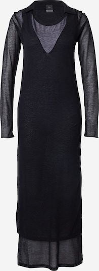 Megzta suknelė iš PINKO, spalva – juoda, Prekių apžvalga