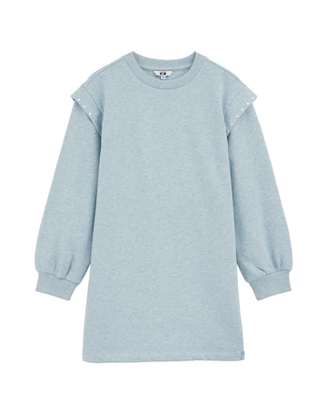 WE Fashion Kleit, värv sinine: eest vaates