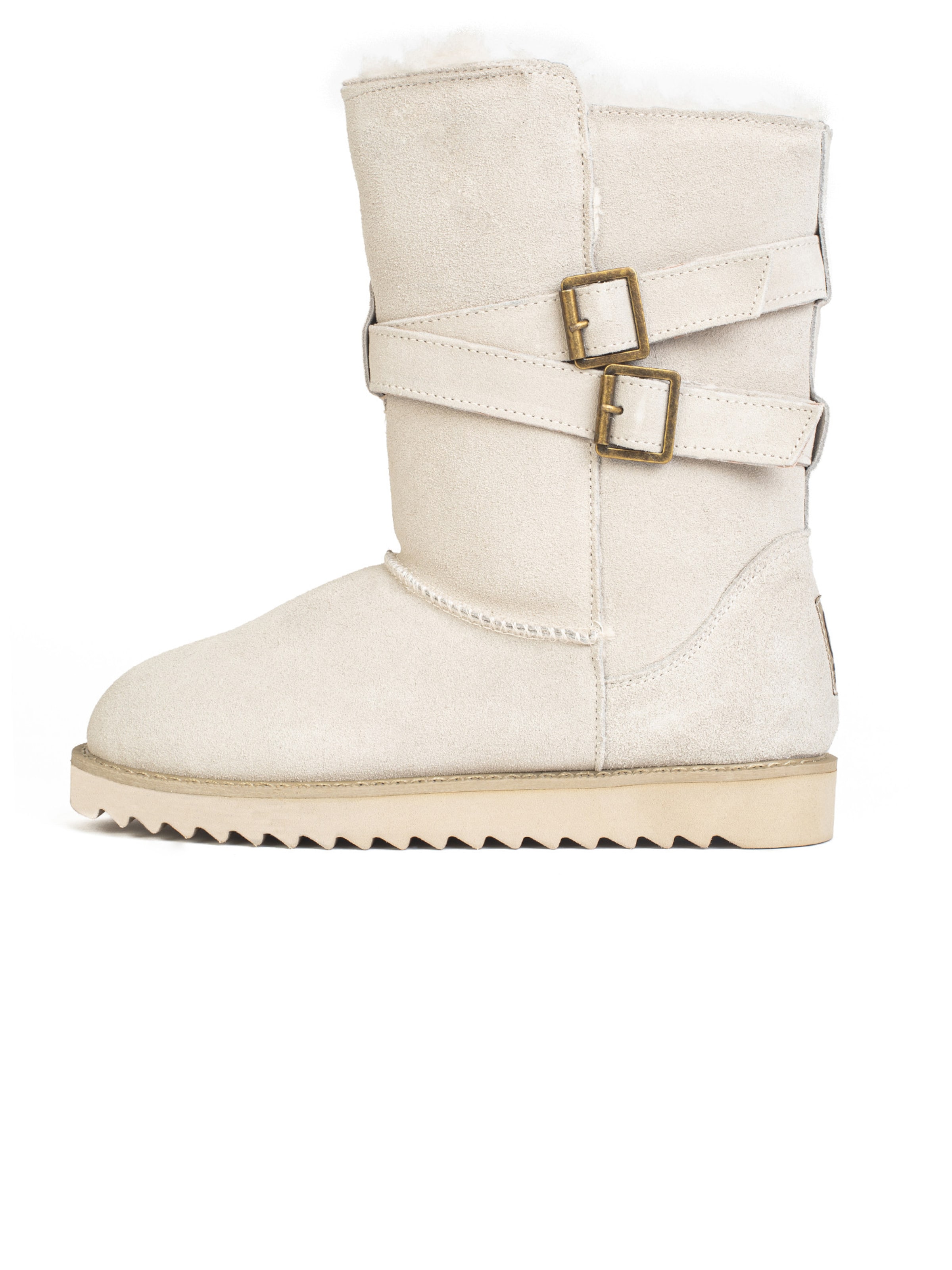 Après-ski Gooce en blanc : devant