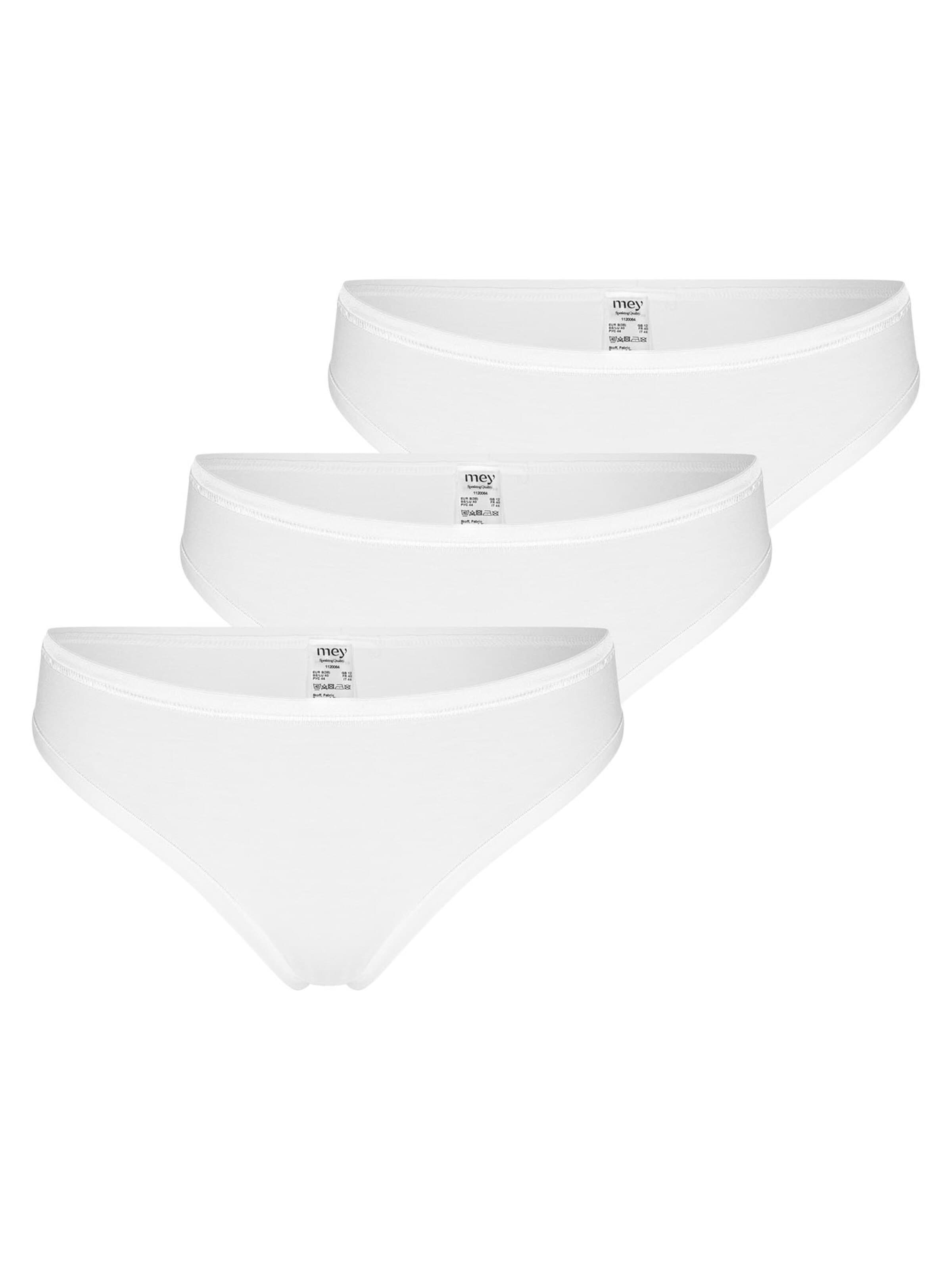 Mey String 'Modal Pure'‌ in Weiß: Vorderseite