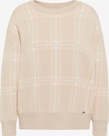 usha BLUE LABEL Sweater in Beige: front