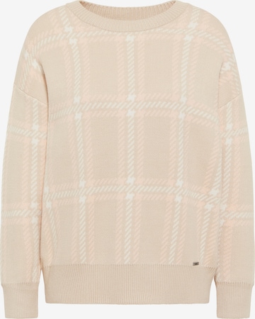 usha BLUE LABEL Sweater in Beige: front