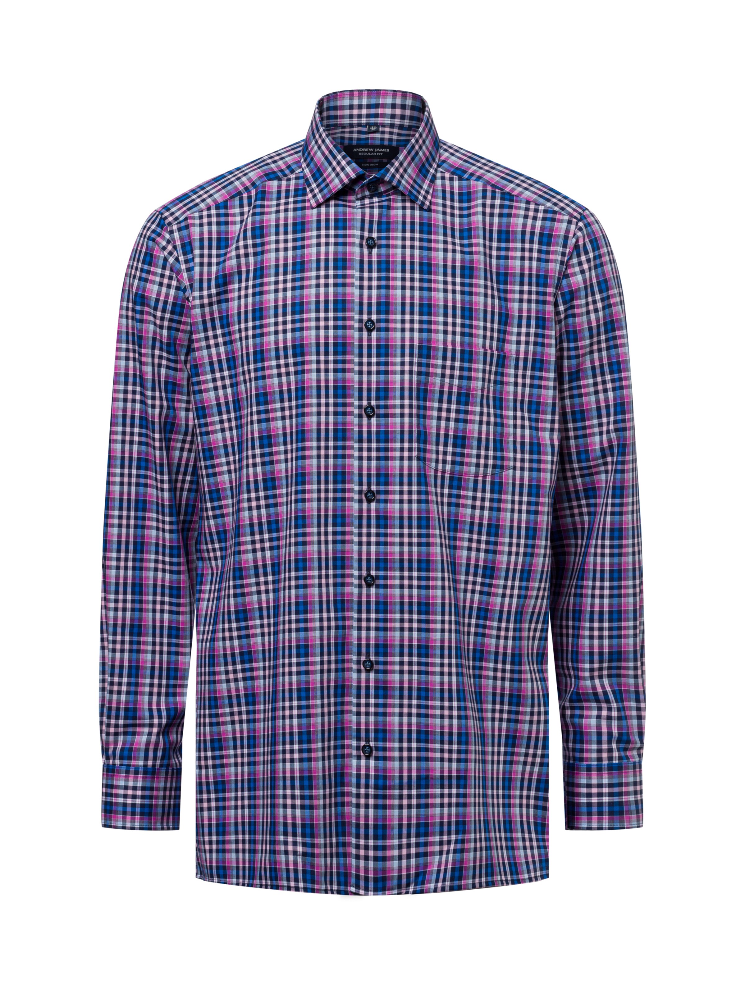 Andrew James Businesshemd ' ' in Mischfarben: Vorderseite
