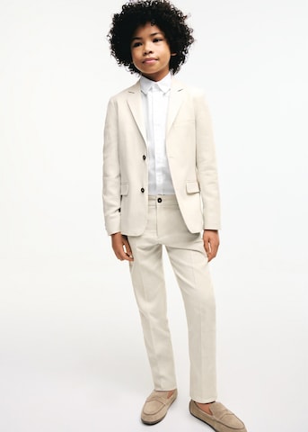 MANGO KIDS Loose fit Pants 'Riop' in Beige