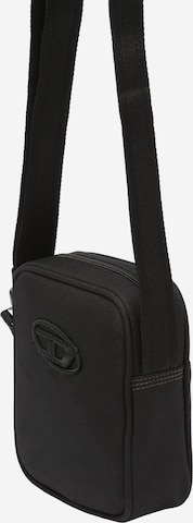 DIESEL Crossbody bag in Black: front