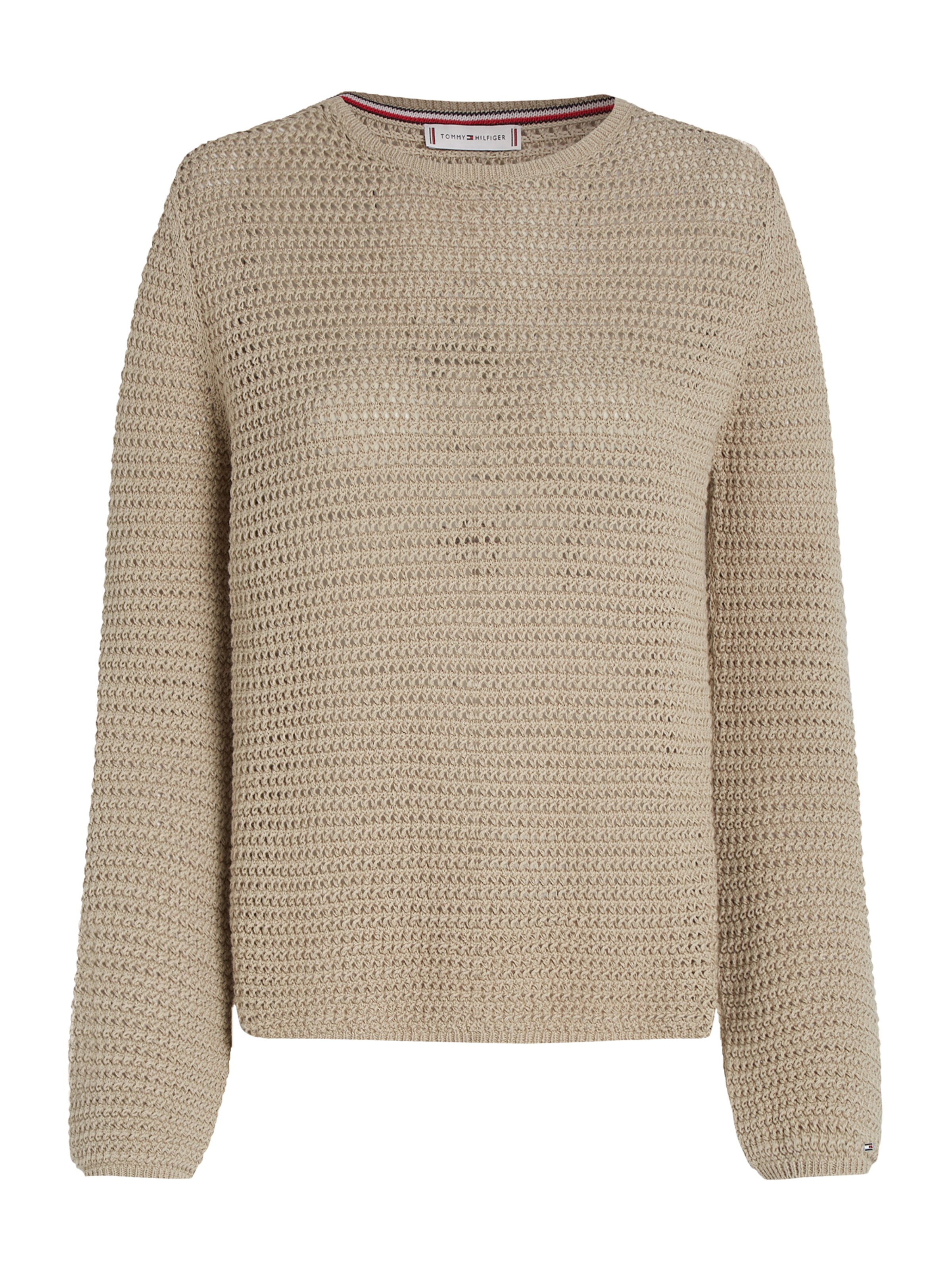 TOMMY HILFIGER Pullover in Grün: Vorderseite
