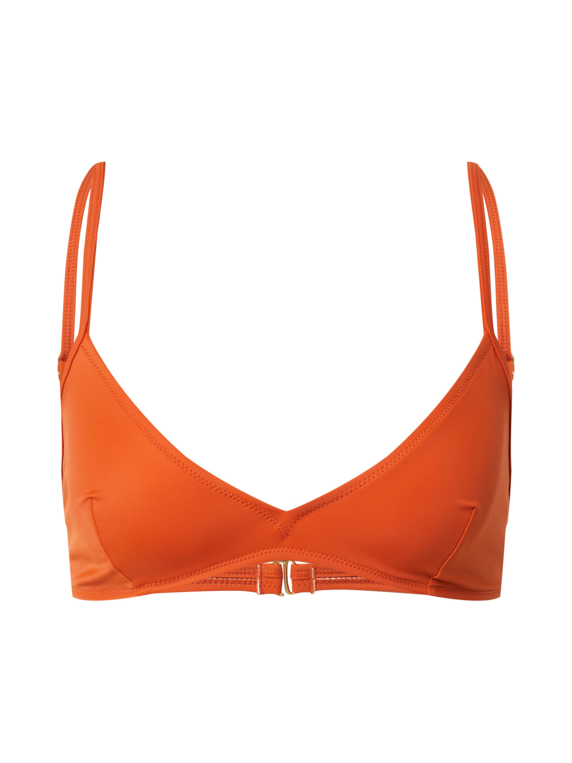 Samsøe Samsøe Háromszög Bikini felső 'Malou' - narancs: elől