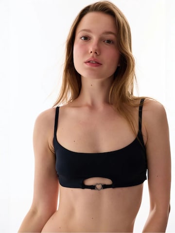 Penti Bustier Bikini felső 'Bikinioberteile' - fekete: elől